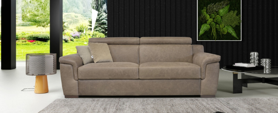 Ibiza microfiber sofa deals